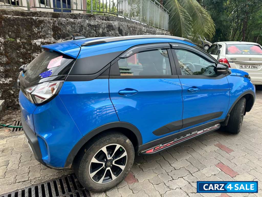Tectonic Blue Tata Nexon Tata nexon (2020) 1.2 Revotron XZ Plus Petrol