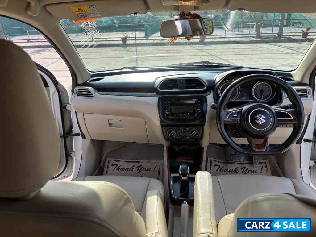 P White Maruti Suzuki Dzire Vdi Amt