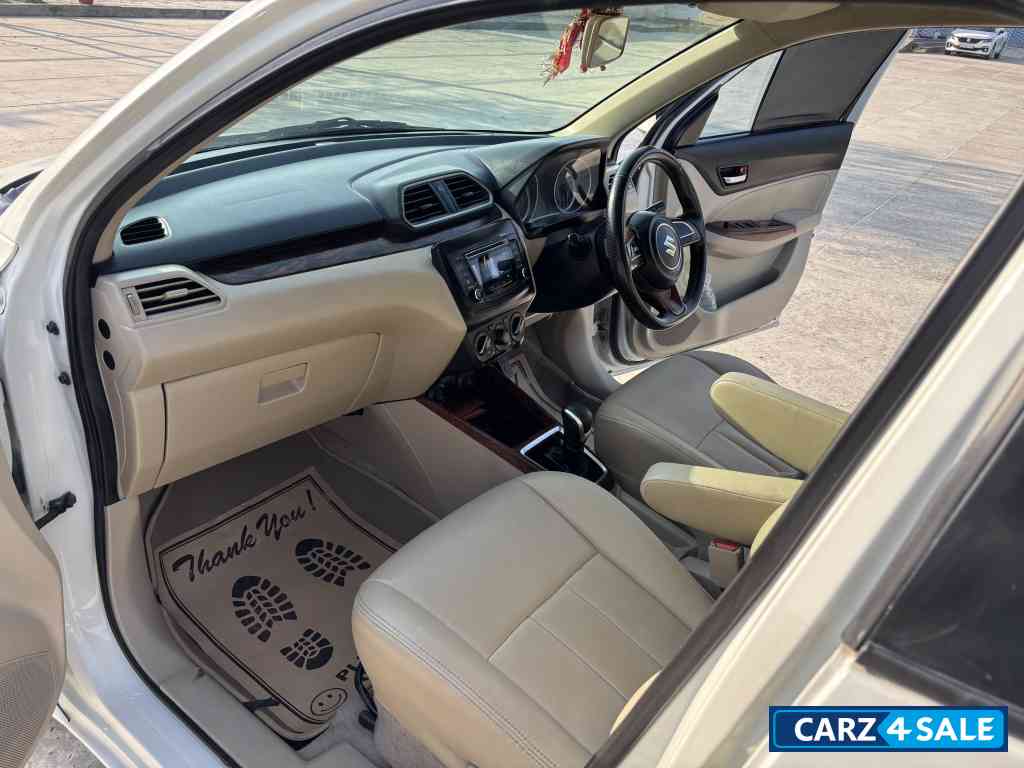 P White Maruti Suzuki Dzire Vdi Amt