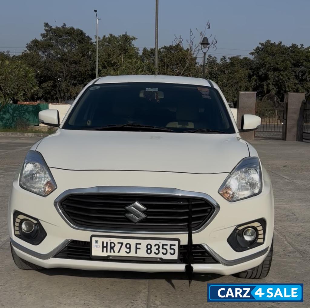 P White Maruti Suzuki Dzire Vdi Amt