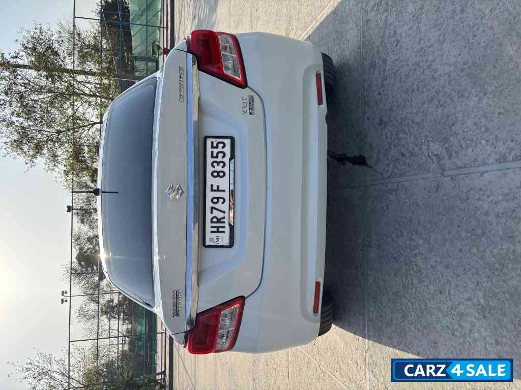 P White Maruti Suzuki Dzire Vdi Amt