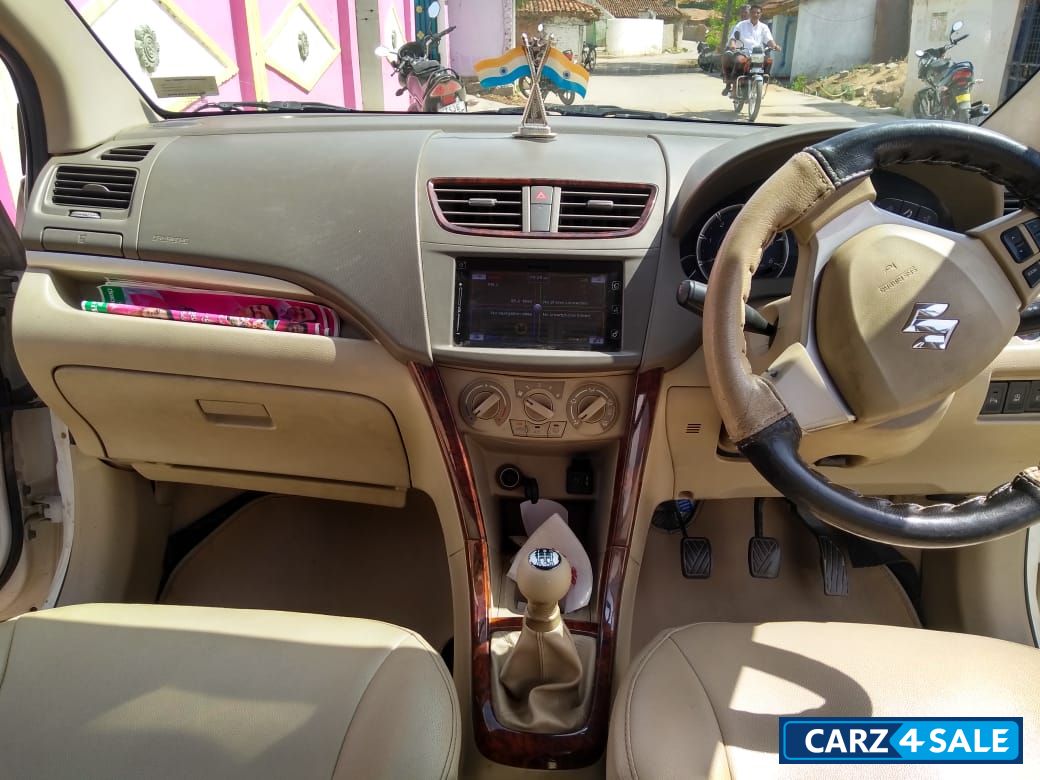 White Maruti Suzuki  Ertiga zdi plus