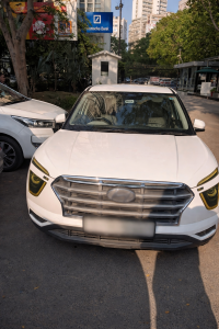 White Hyundai Creta Diesel E