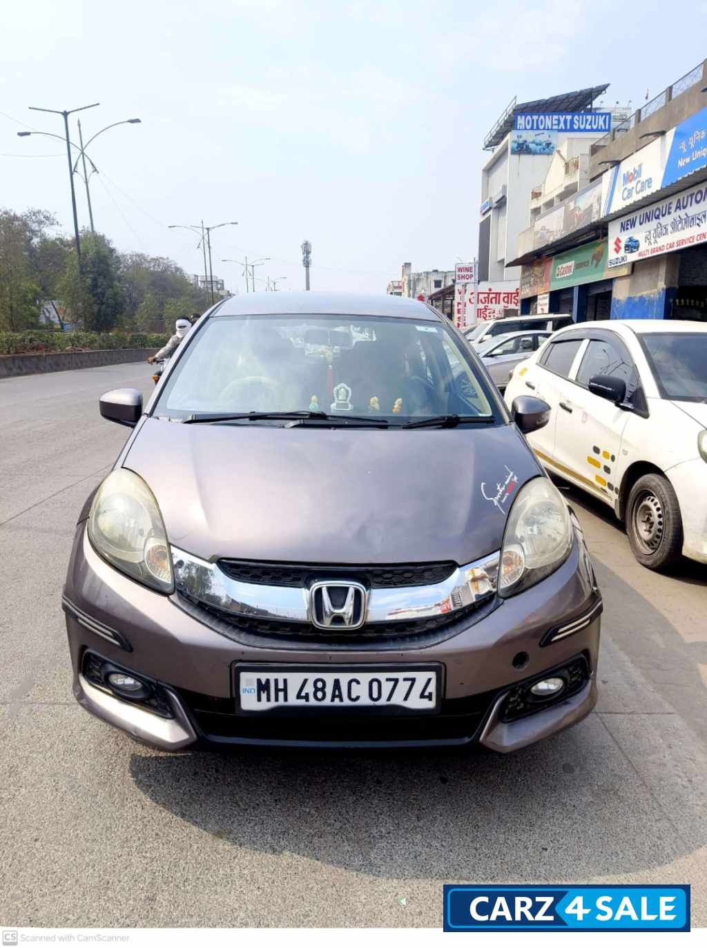 Brown Honda Mobilio Diesel