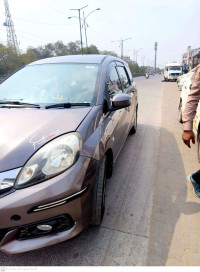Brown Honda Mobilio Diesel