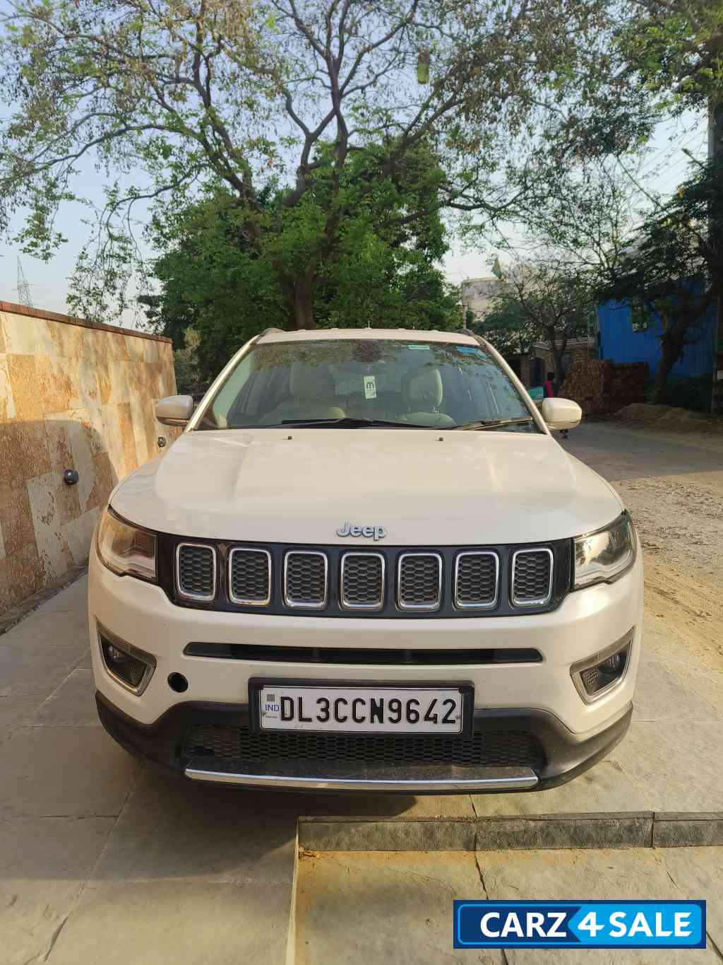 Vocal White Jeep Compass Automatic Petrol