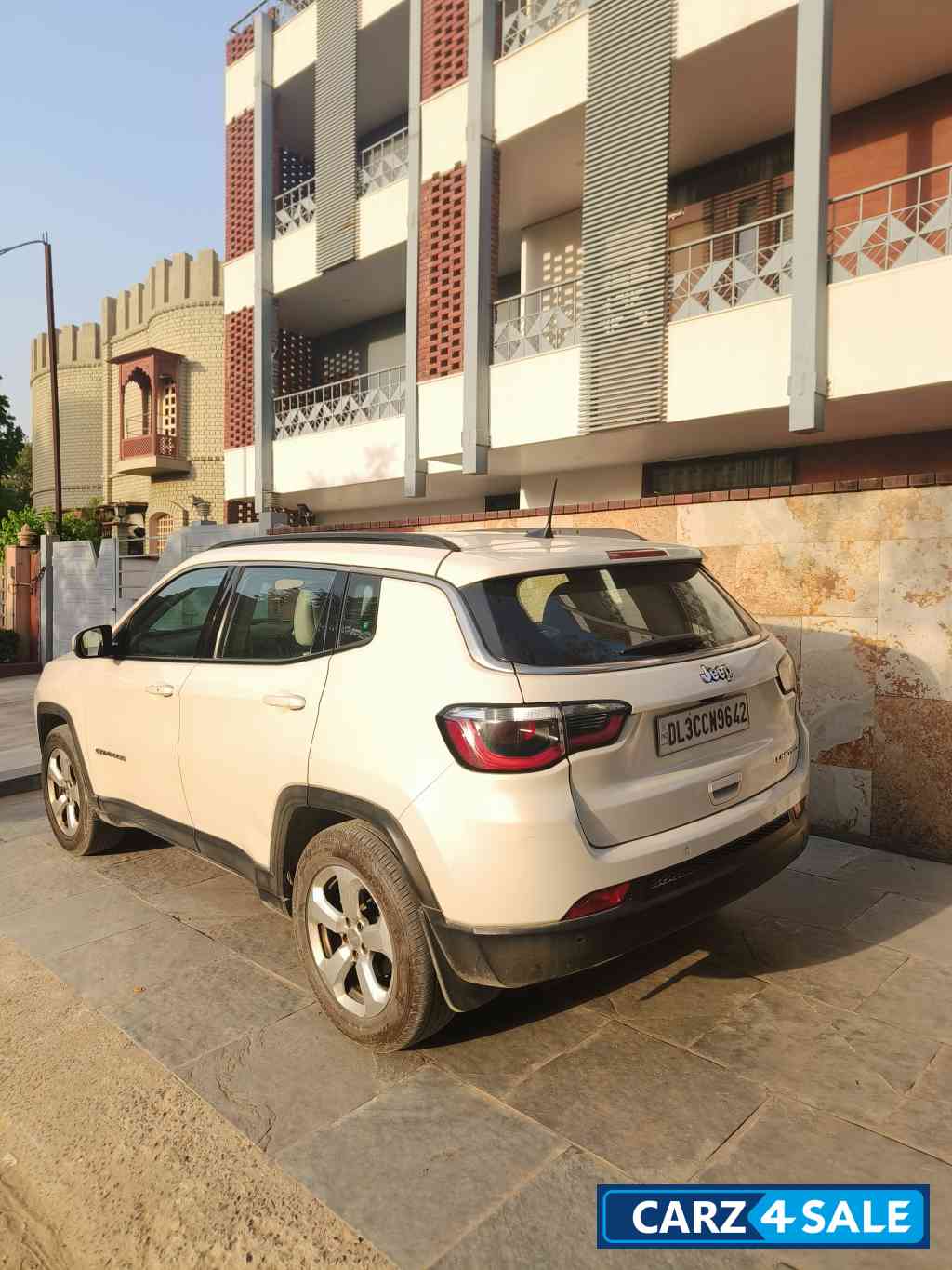 Vocal White Jeep Compass Automatic Petrol Vocal White Jeep Compass Automatic Petrol