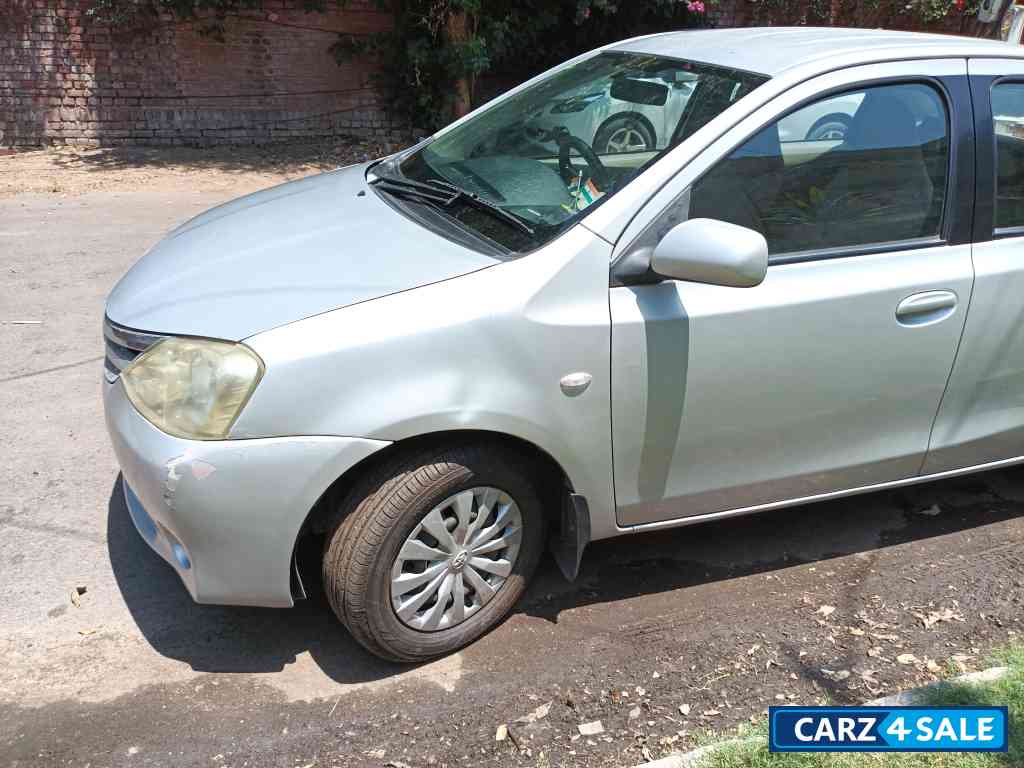 Silver Toyota Etios Diesel