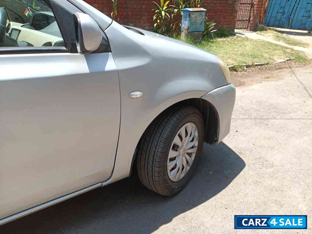 Silver Toyota Etios Diesel Silver Toyota Etios Diesel