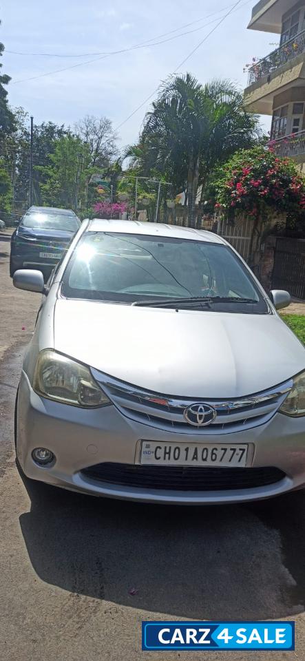 Silver Toyota Etios Diesel Silver Toyota Etios Diesel