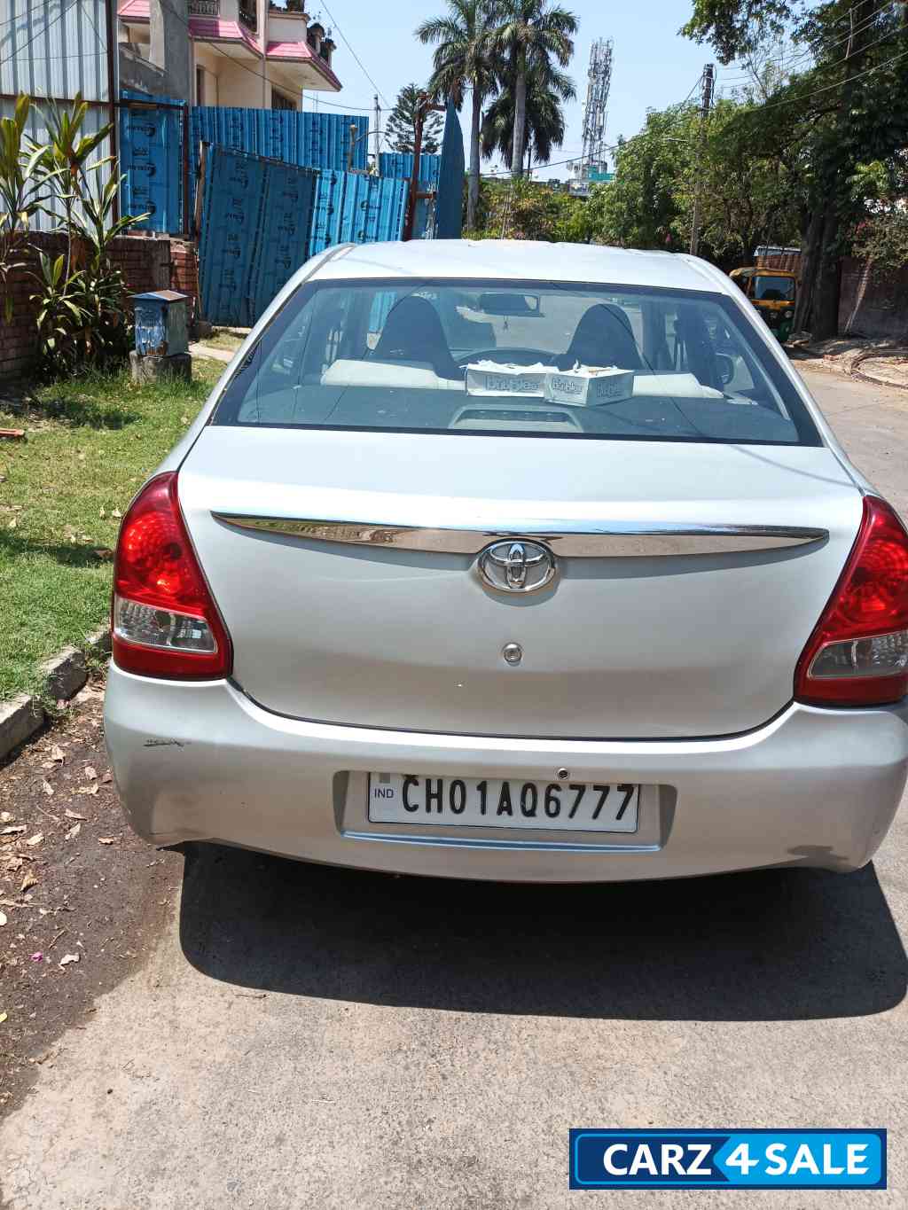 Silver Toyota Etios Diesel Silver Toyota Etios Diesel