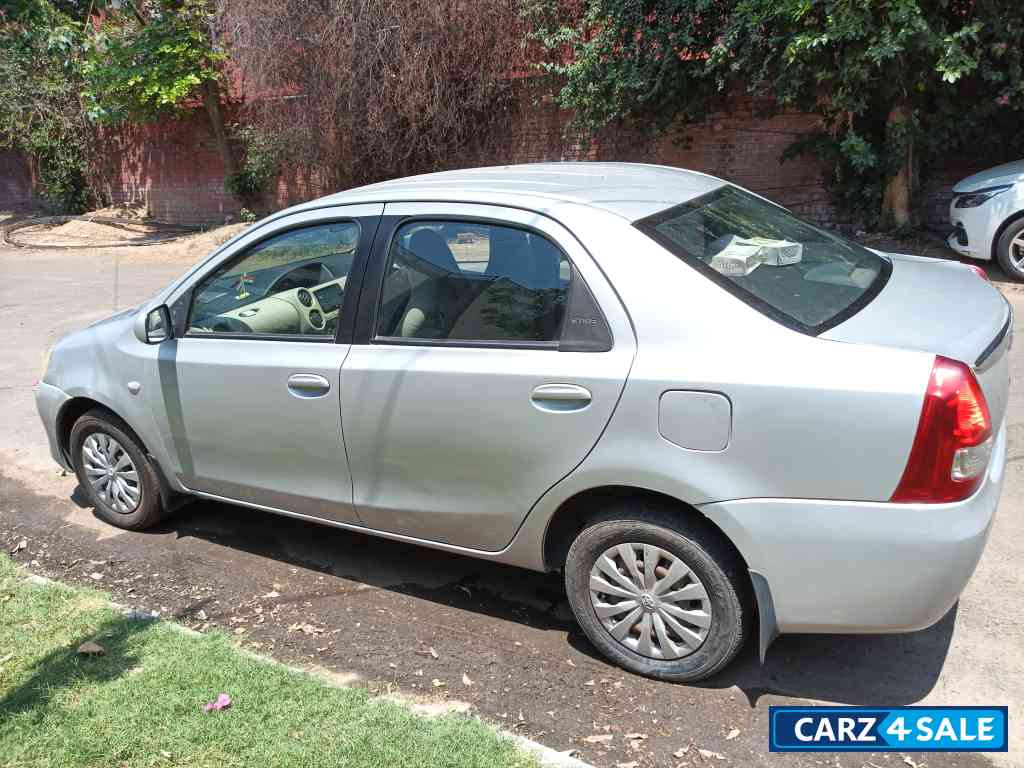 Silver Toyota Etios Diesel Silver Toyota Etios Diesel