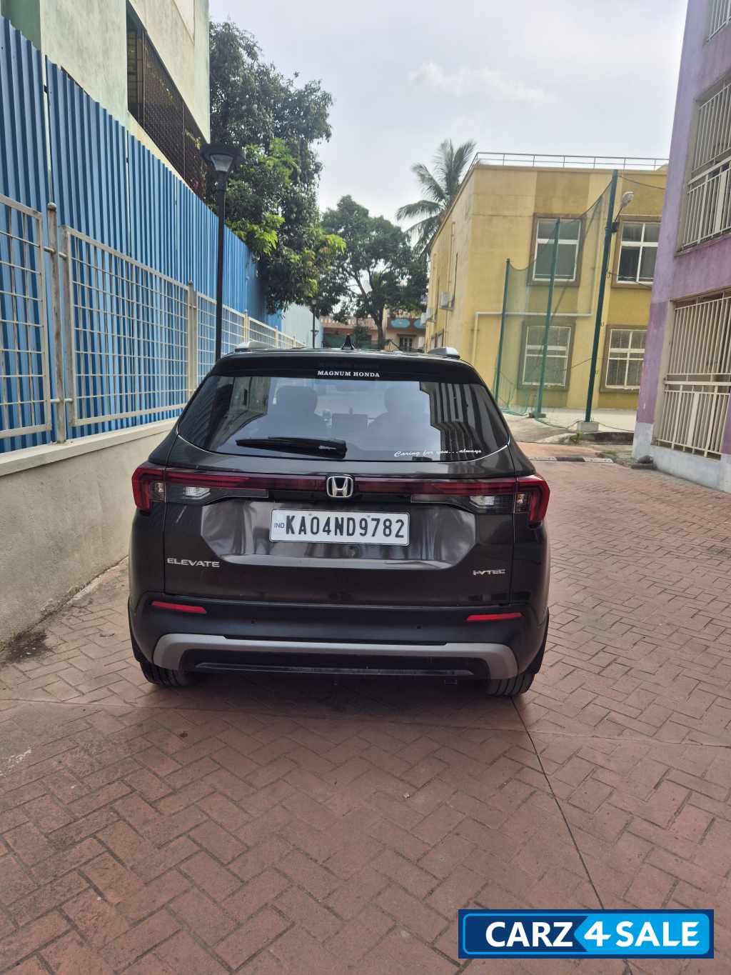 Golden Brown Honda Elevate ZX SUV
