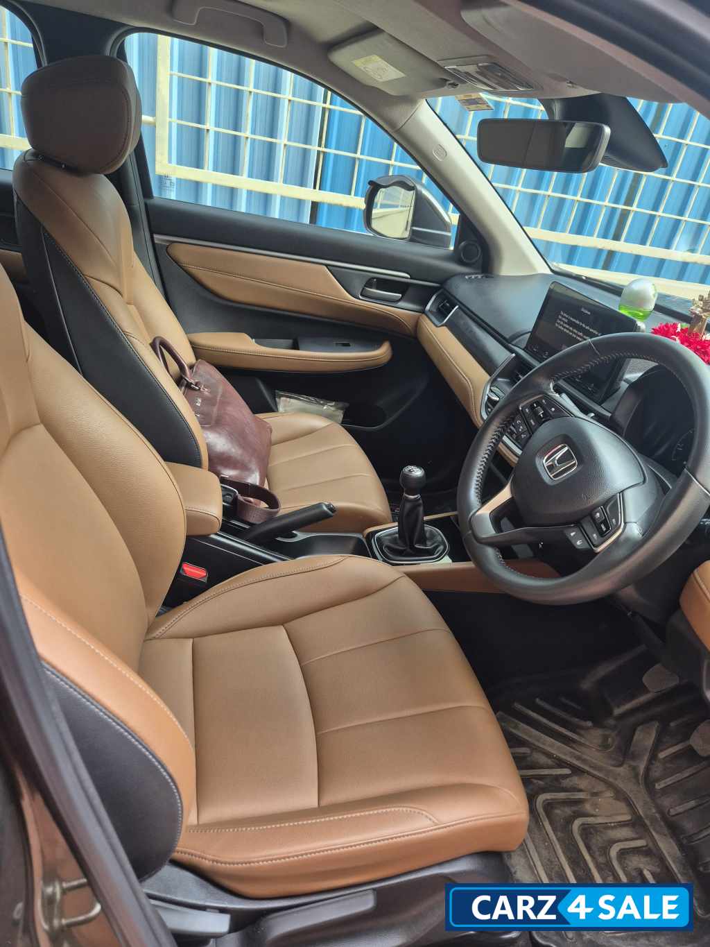 Golden Brown Honda Elevate ZX SUV