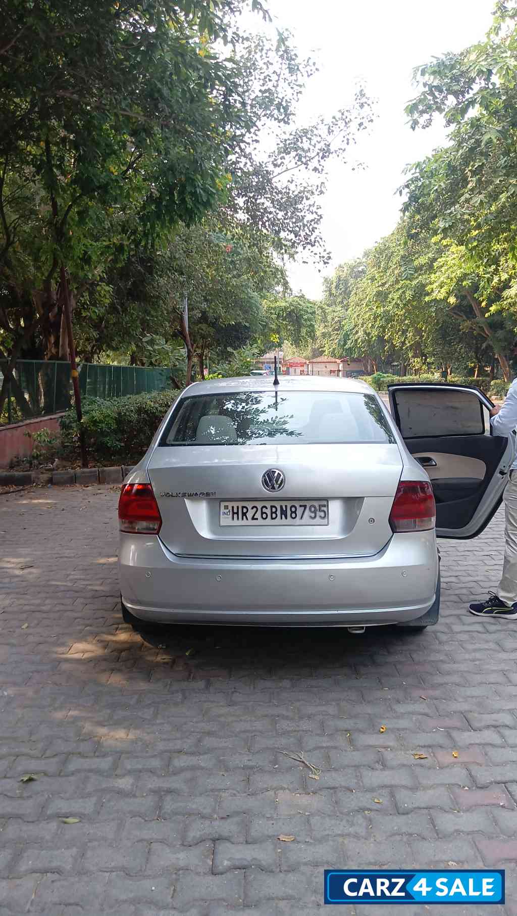 Reflex Silver Volkswagen Vento Highliner 1.6 ltr petrol, Sports mode, Automatic Transmission