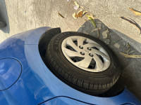 Blue Hyundai Santro Sportz CNG