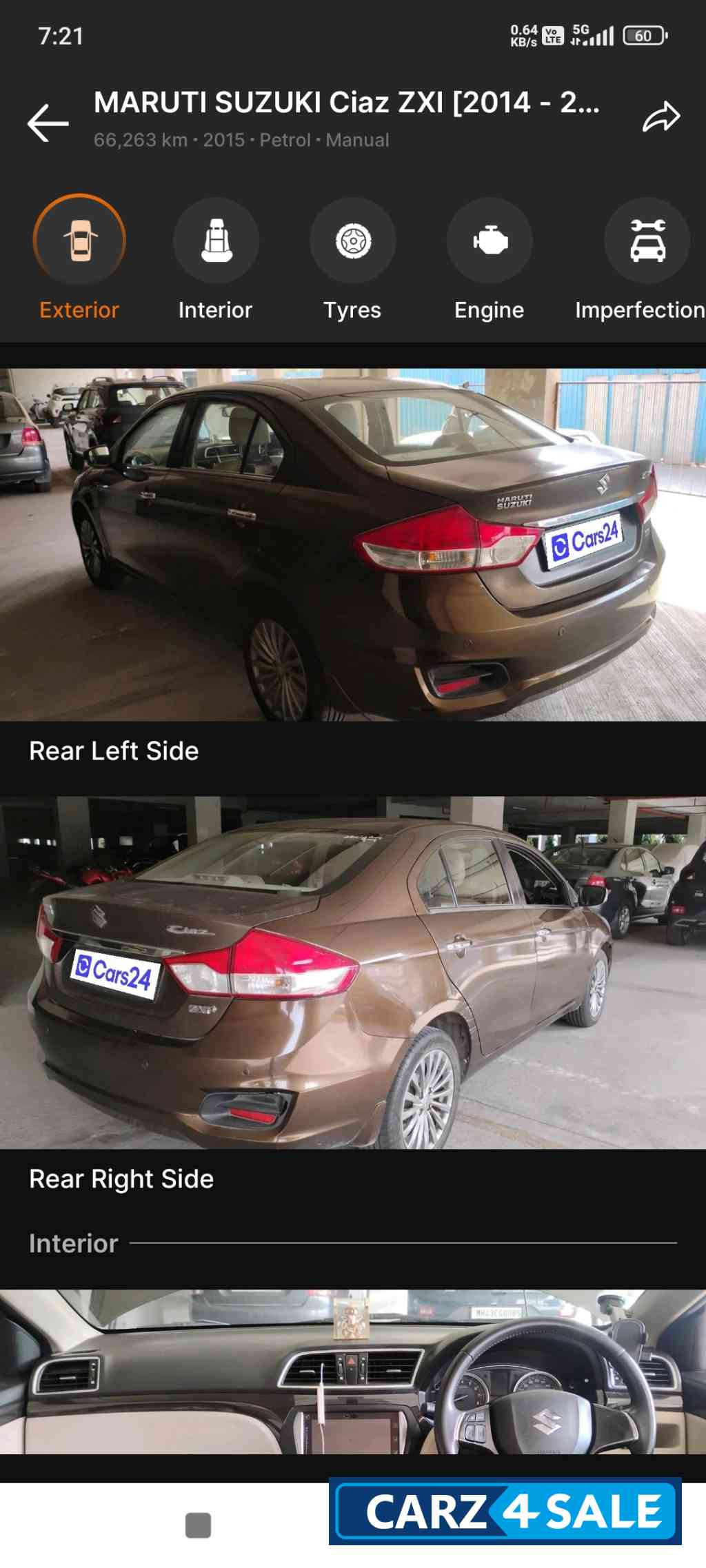 Dignity Brown Maruti Suzuki Ciaz Zxi+ Dignity Brown Maruti Suzuki Ciaz Zxi+