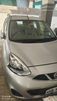 Silver Nissan Micra XVCVT