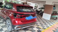 Wild Cherry Red Volkswagen Taigun Topline manual 1 litre