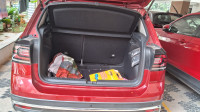 Wild Cherry Red Volkswagen Taigun Topline manual 1 litre