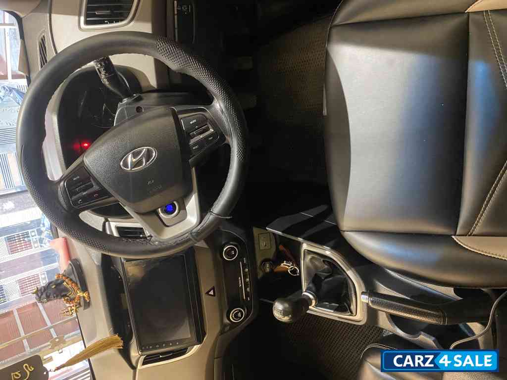 White Hyundai Creta 2017 sx+ diesel1.6