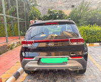 Black Kia Sonet HTX IMT