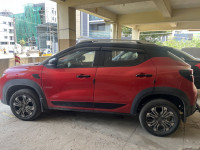 Red And Black Renault Kiger Dual tone automatic