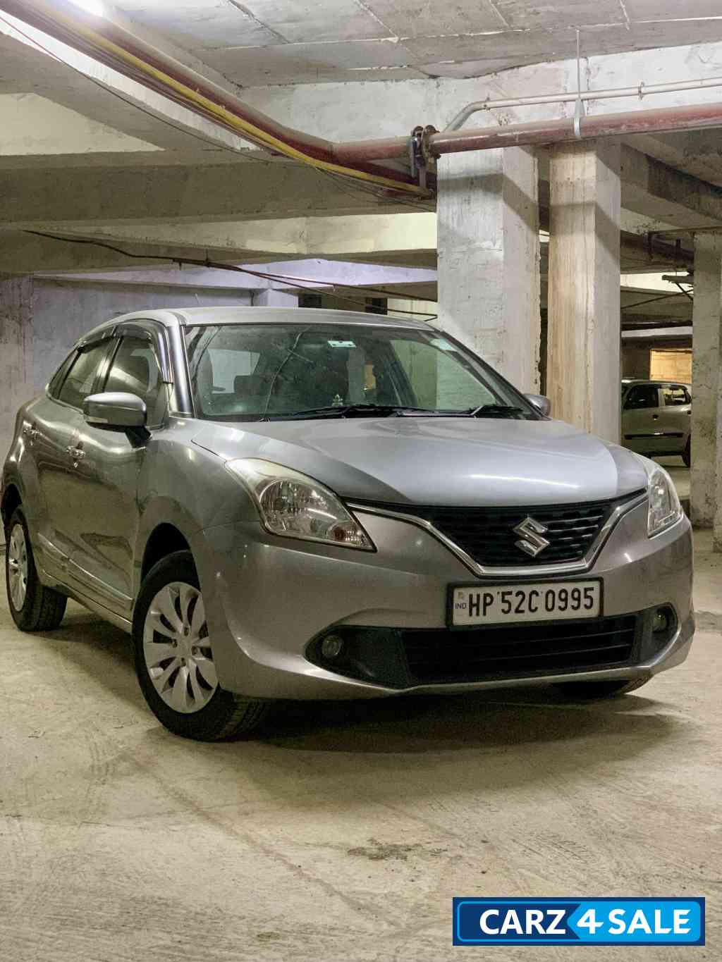 Metallic Premium Silver Maruti Suzuki Baleno Delta 1.2