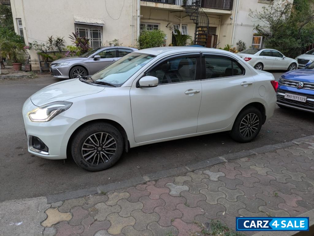 Arctic White Maruti Suzuki Dzire ZXI PLUS AMG Arctic White Maruti Suzuki Dzire ZXI PLUS AMG