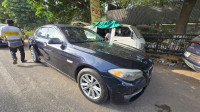 Blue BMW 5-Series 520D