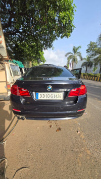 Blue BMW 5-Series 520D
