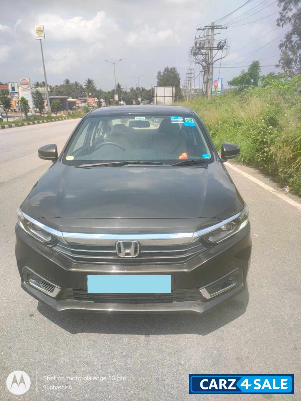 Golden Brown Metallic Honda Amaze VX CVT