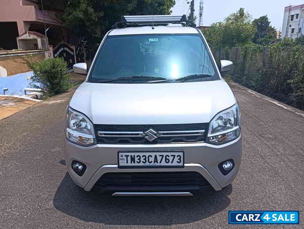 Silver Maruti Suzuki Wagon R VXI CNG