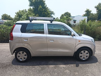 Silver Maruti Suzuki Wagon R VXI CNG