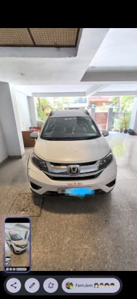 Perl White Honda BR-V Petrol