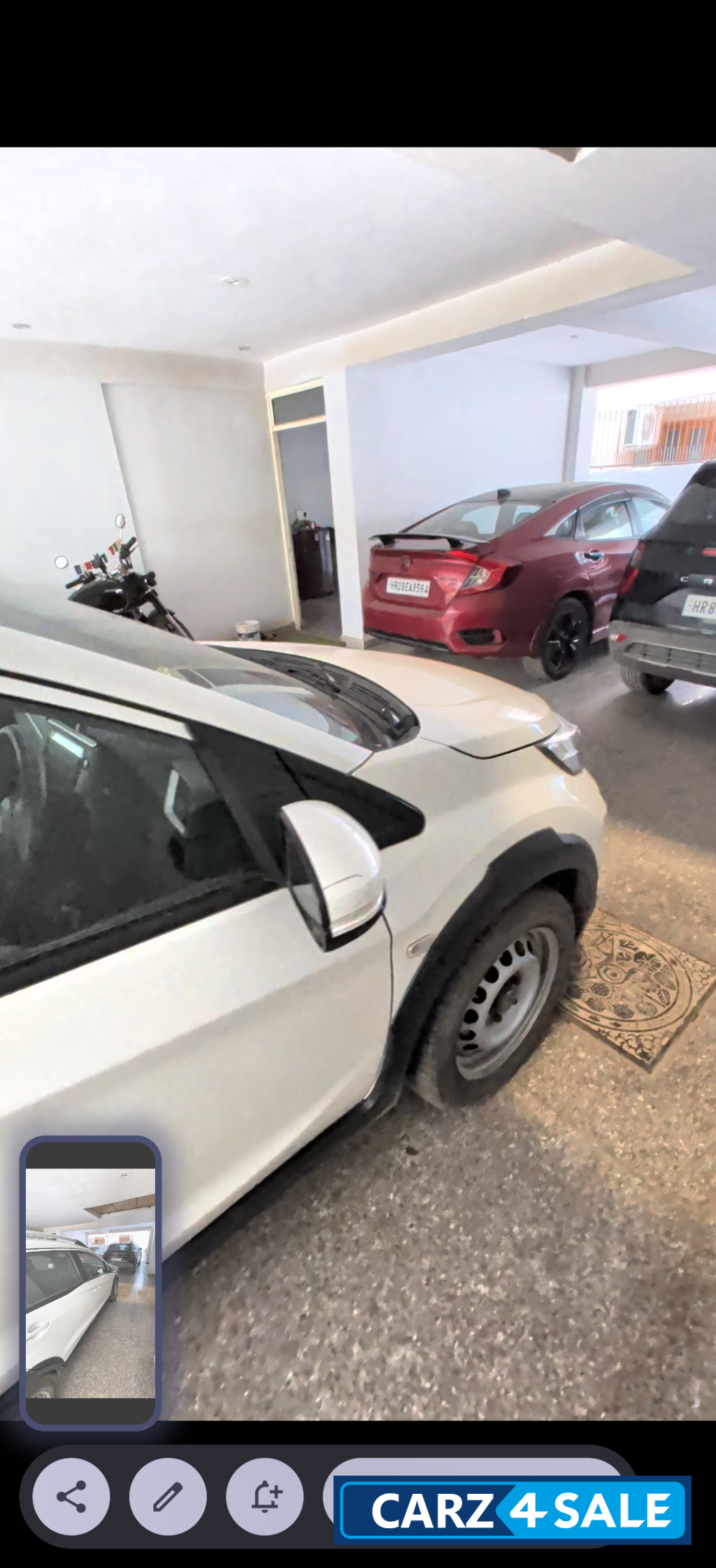 Perl White Honda BR-V Petrol Perl White Honda BR-V Petrol