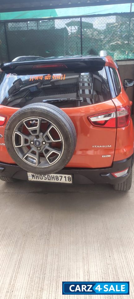 Orange Ford Ecosport Diesel Titanium Orange Ford Ecosport Diesel Titanium