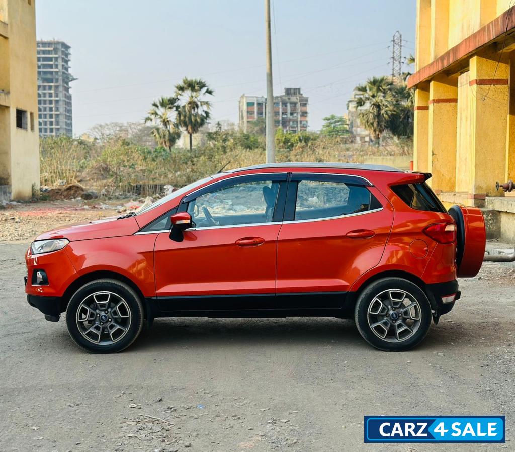 Orange Ford Ecosport Diesel Titanium Orange Ford Ecosport Diesel Titanium