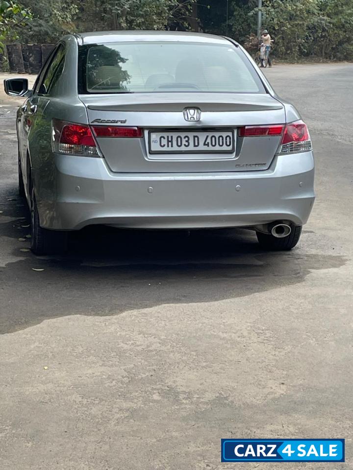 Silver Honda Accord