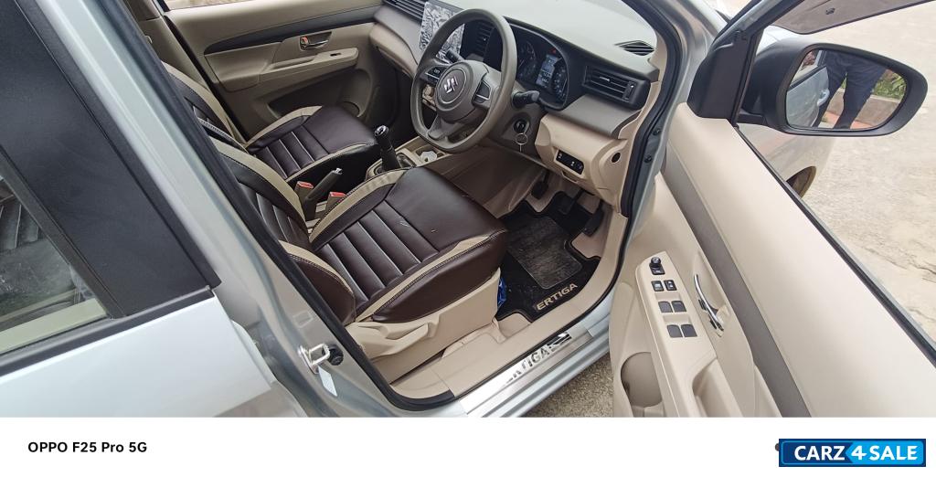 Silver Maruti Suzuki Ertiga Vxi