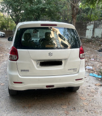 White Maruti Suzuki Ertiga Vxi petrol