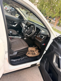 White Tata Harrier Xt plus