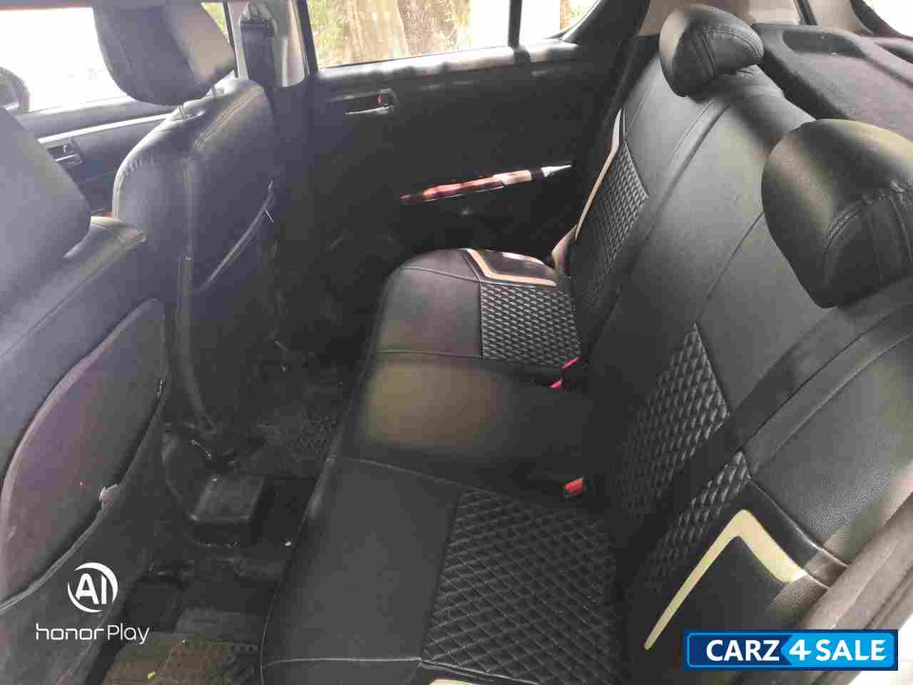 White Maruti Suzuki  Swift