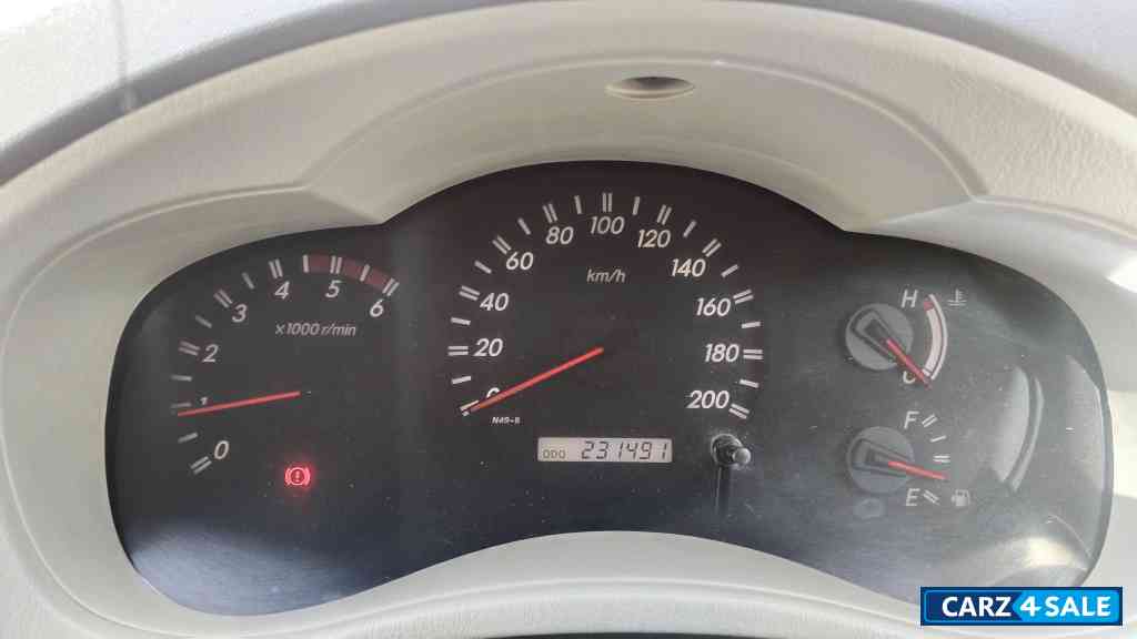 Grey Toyota Innova 2011