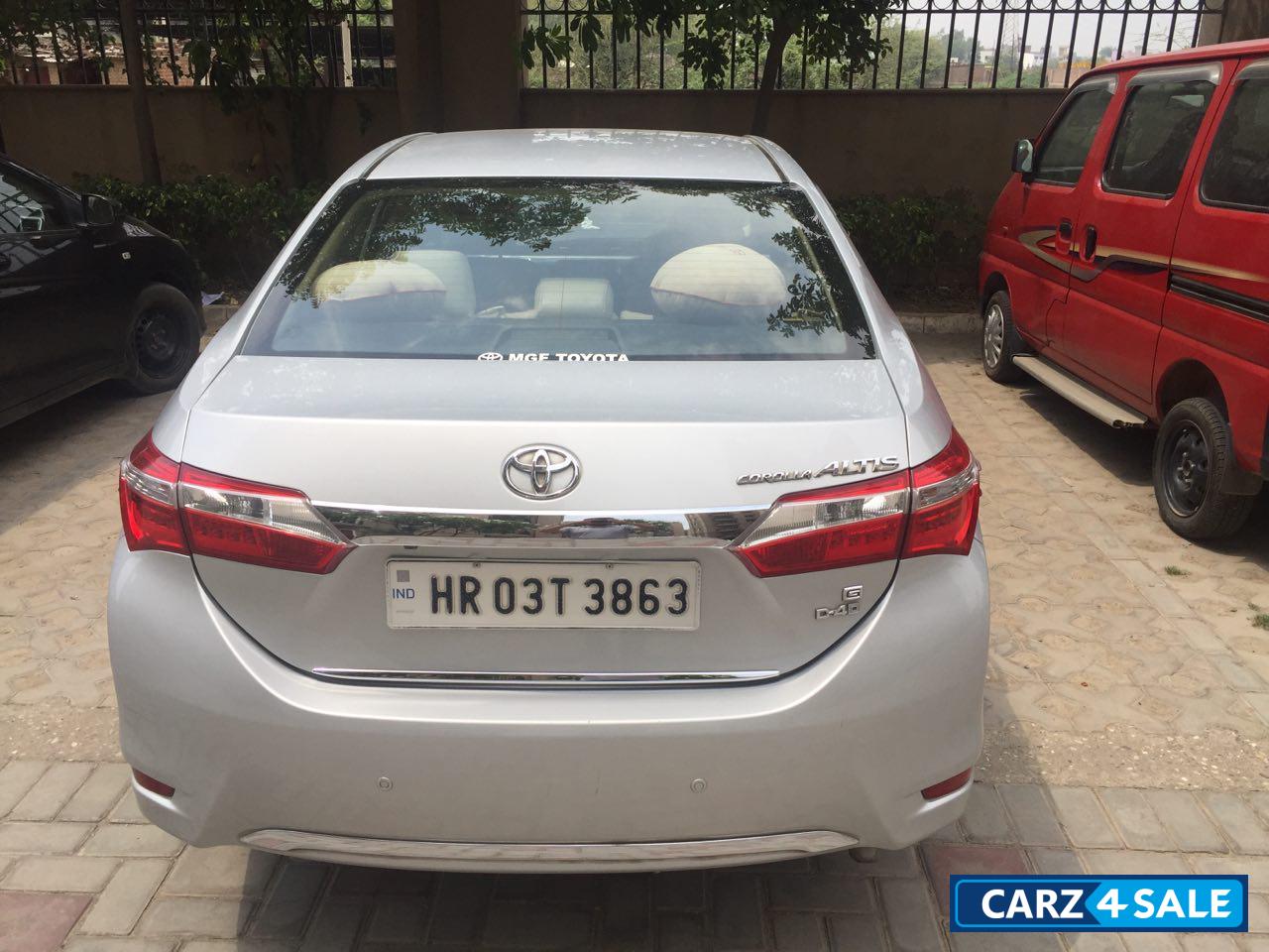 Metallic Silver Toyota  COROLLA ALTIS D4D G(F)