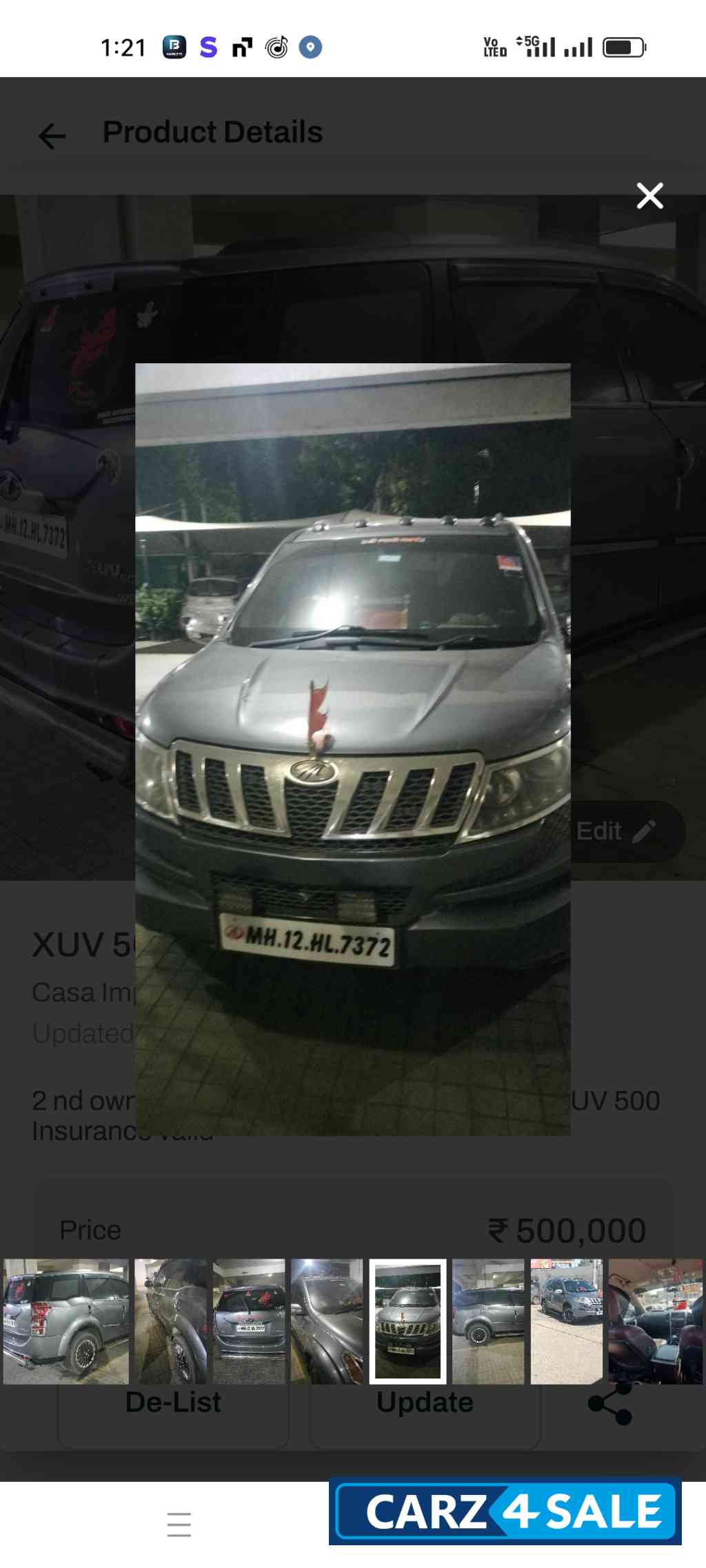 Mahindra XUV 500 W6