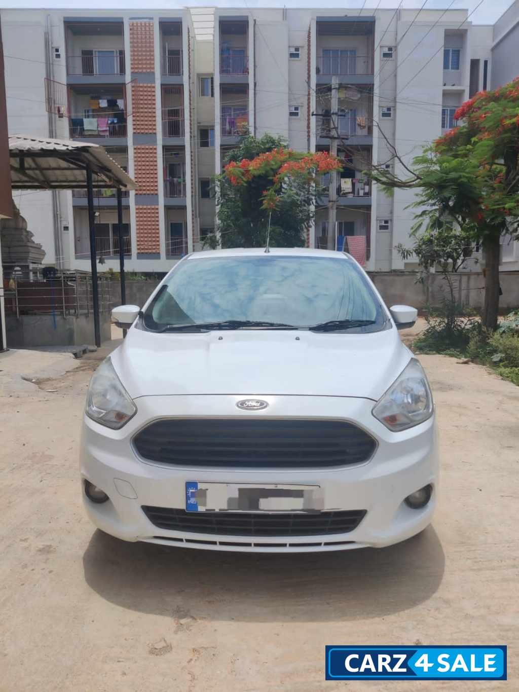 White Ford Figo New figo 1 2 trend