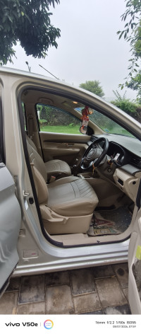 Silver Maruti Suzuki Ertiga VXI Smart Hybrid