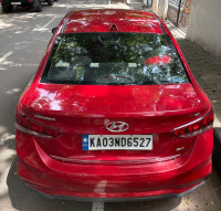 Fiery Red Hyundai Verna VTVT SX 1.6