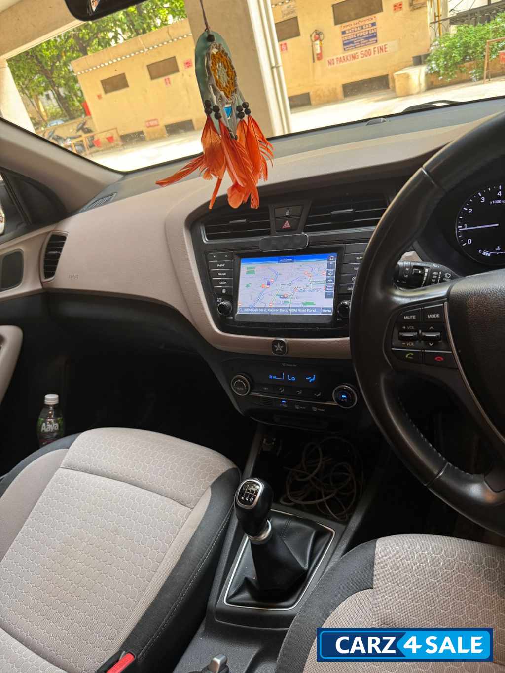 White Hyundai Elite i20 Asta Optional